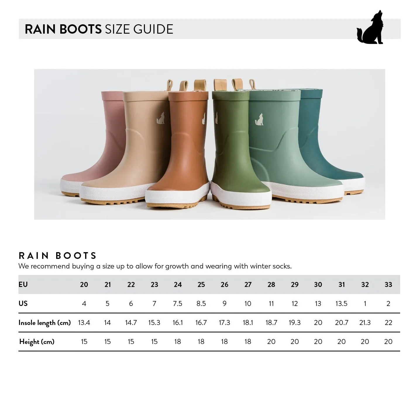 Rain Gumboots (Camel)