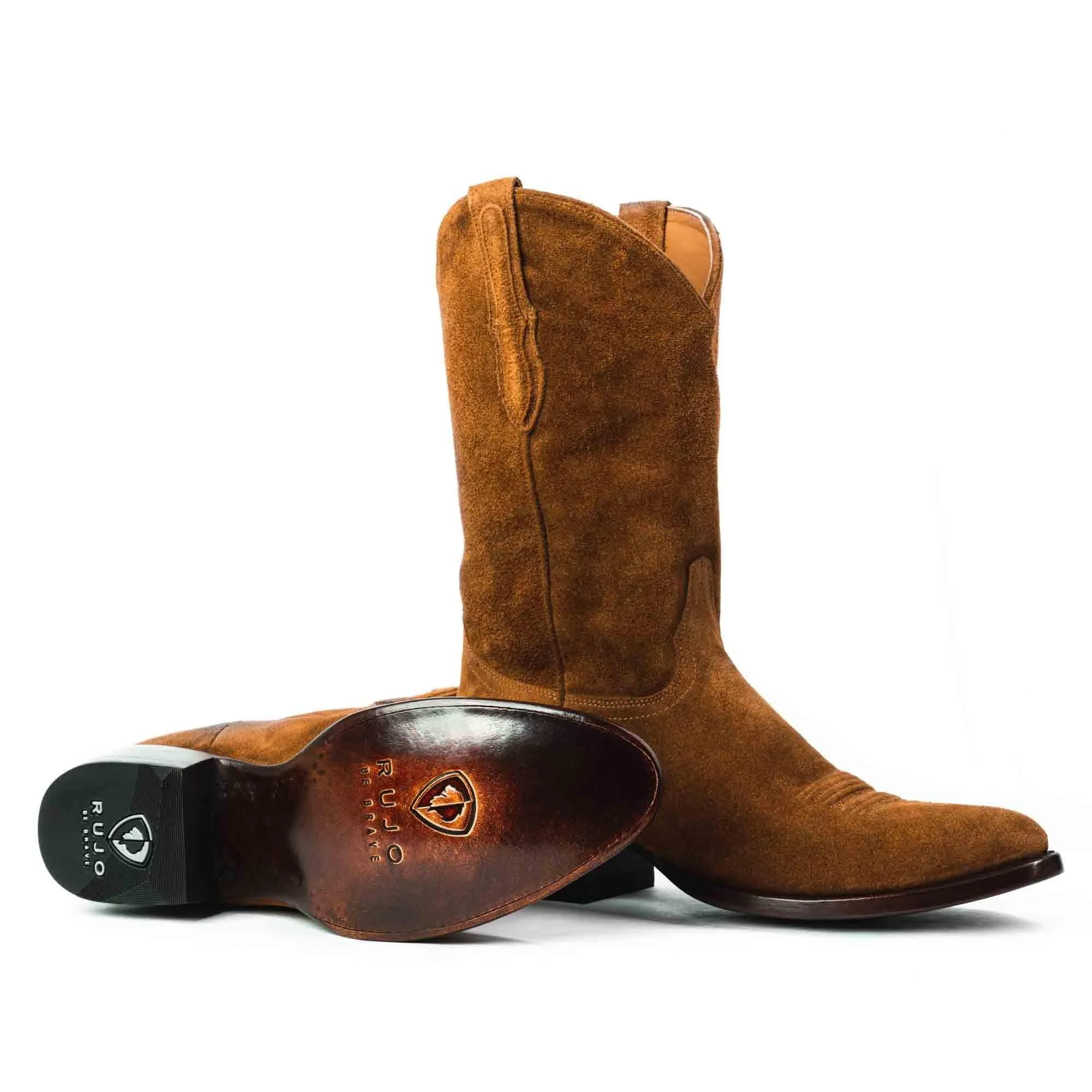 Rujo Boots Men's The Canyon Butterscotch Sentry Suede Boots