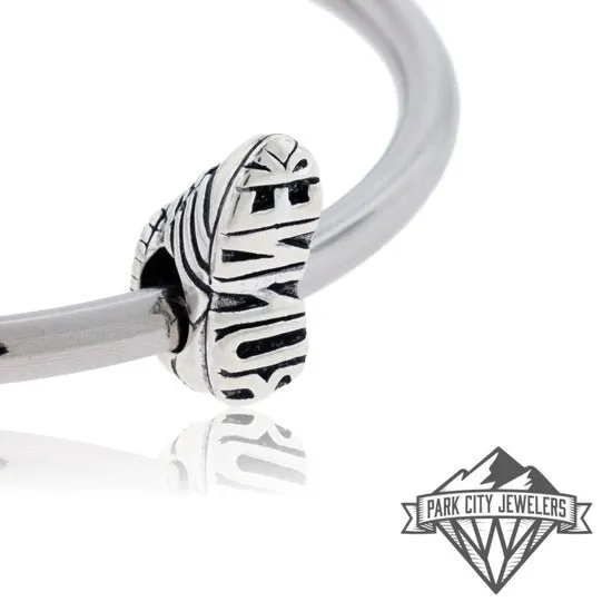 Running Shoe Bracelet Bead