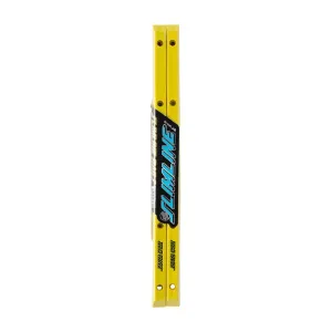 Santa Cruz (NEON YELLOW) Slimline Skateboard Rails 2pk