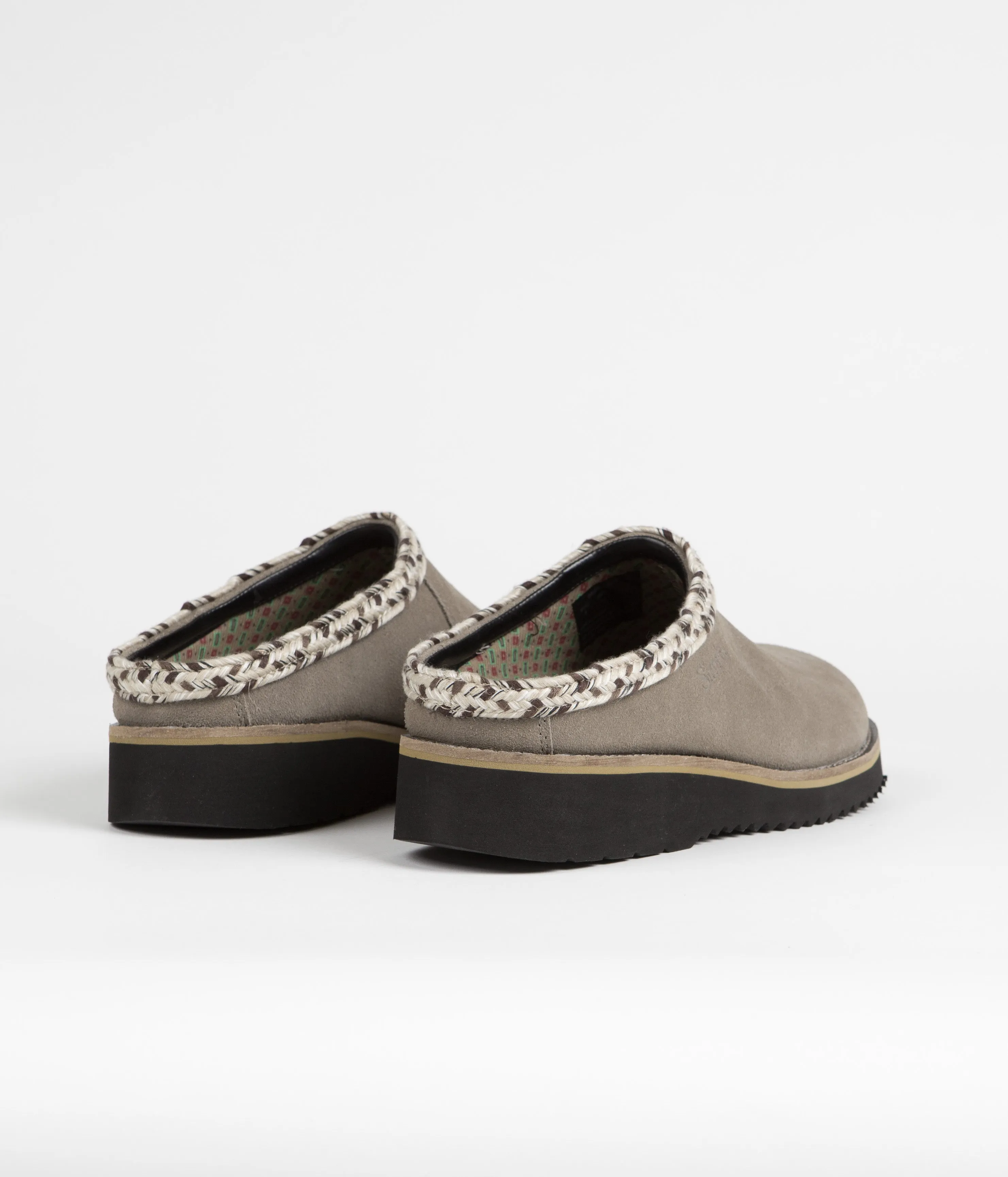 Simple Original Suede Clogs - Taupe