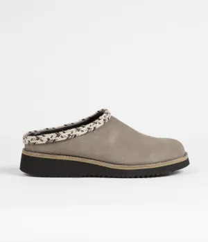 Simple Original Suede Clogs - Taupe