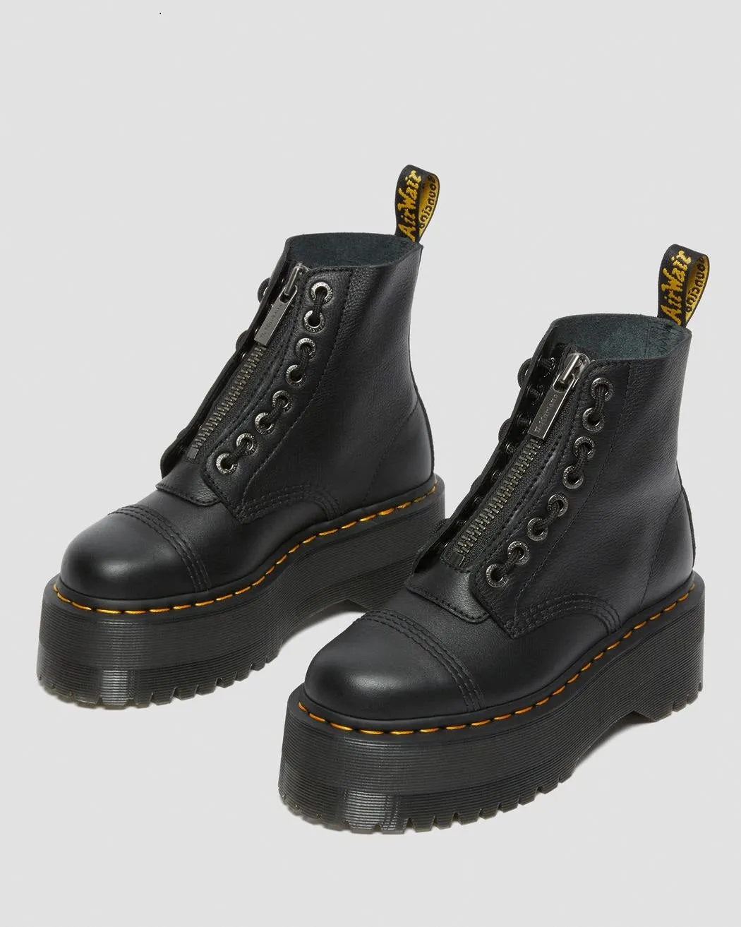 Sinclair Max Pisa Leather Platform Boots