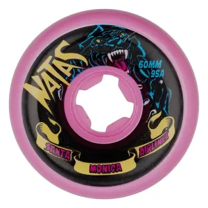 Slime Balls 60mm 95a Natas Kaupas Panther Vomits Pink Skateboard Wheels