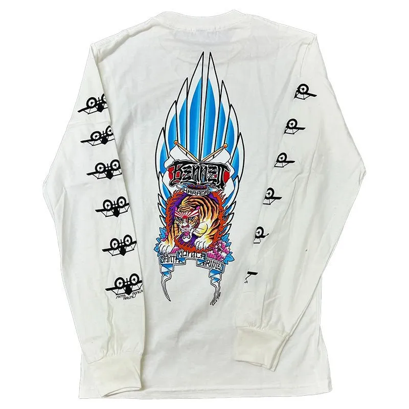 SMA BENNETT HARADA WHITE LONG SLEEVE Series 2 T-Shirts