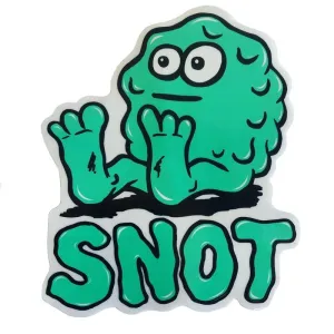 Snot Wheel Co. XL Snot Booger Logo Sticker