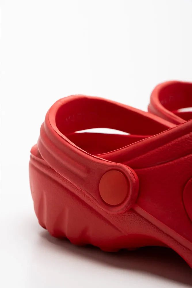 Spiderman Clog Red