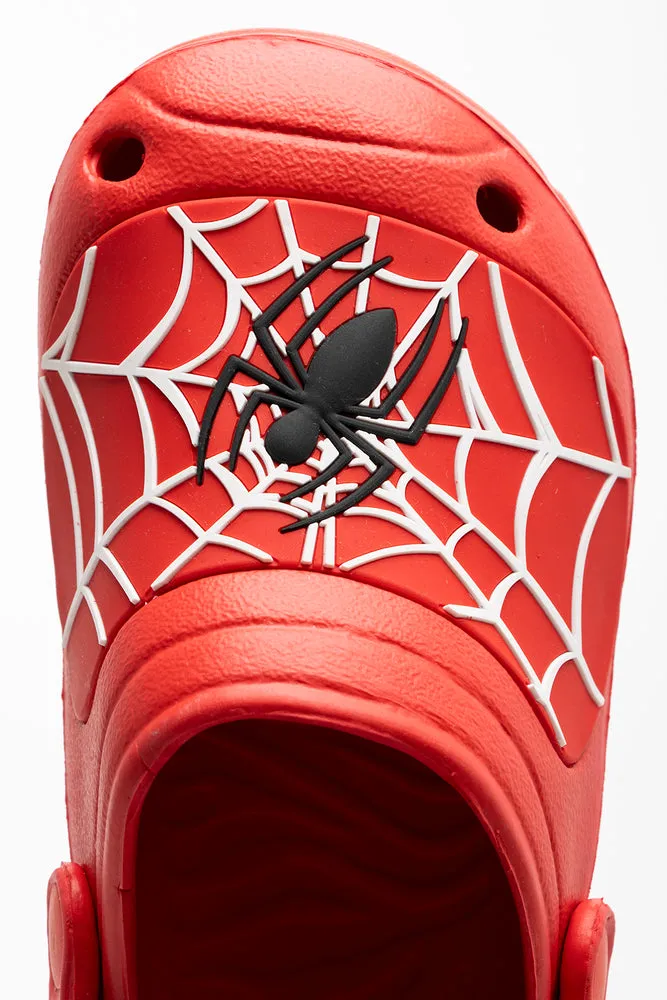 Spiderman Clog Red