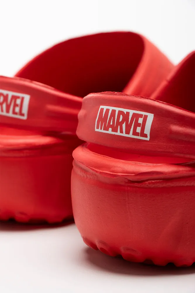 Spiderman Clog Red
