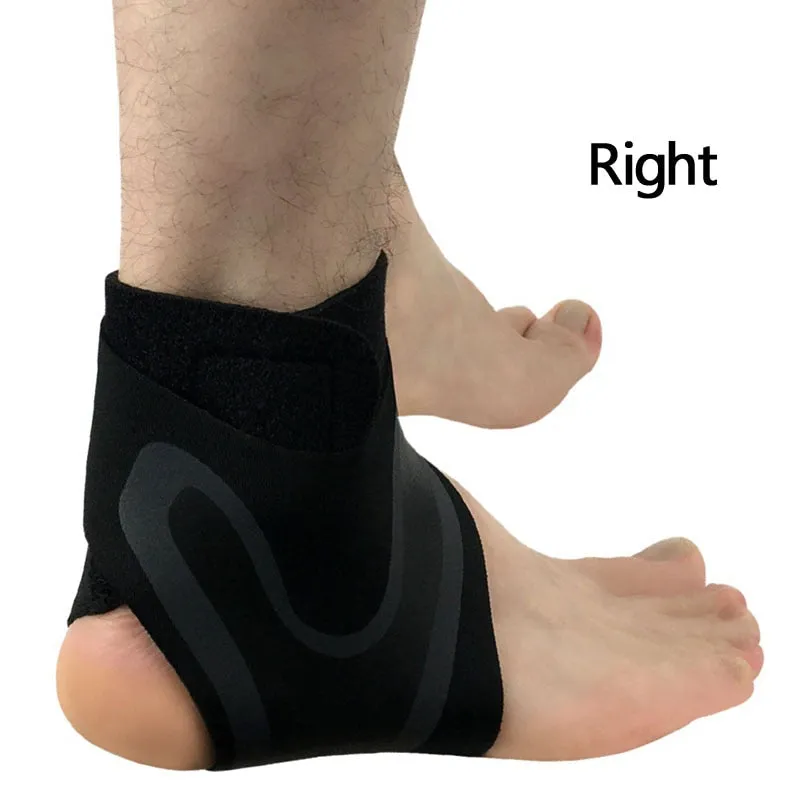 Sport Elastic Ankle Support Brace with Guard Band