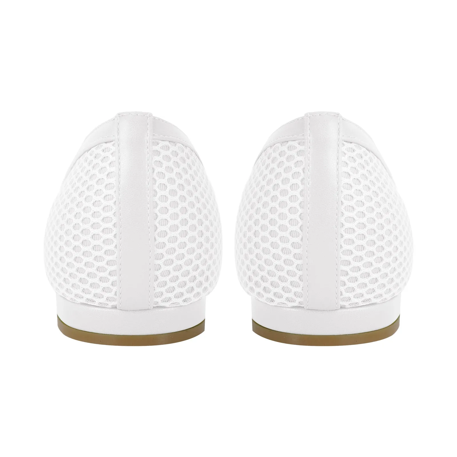 Square Toe Slip-on Hollow Daily Flats