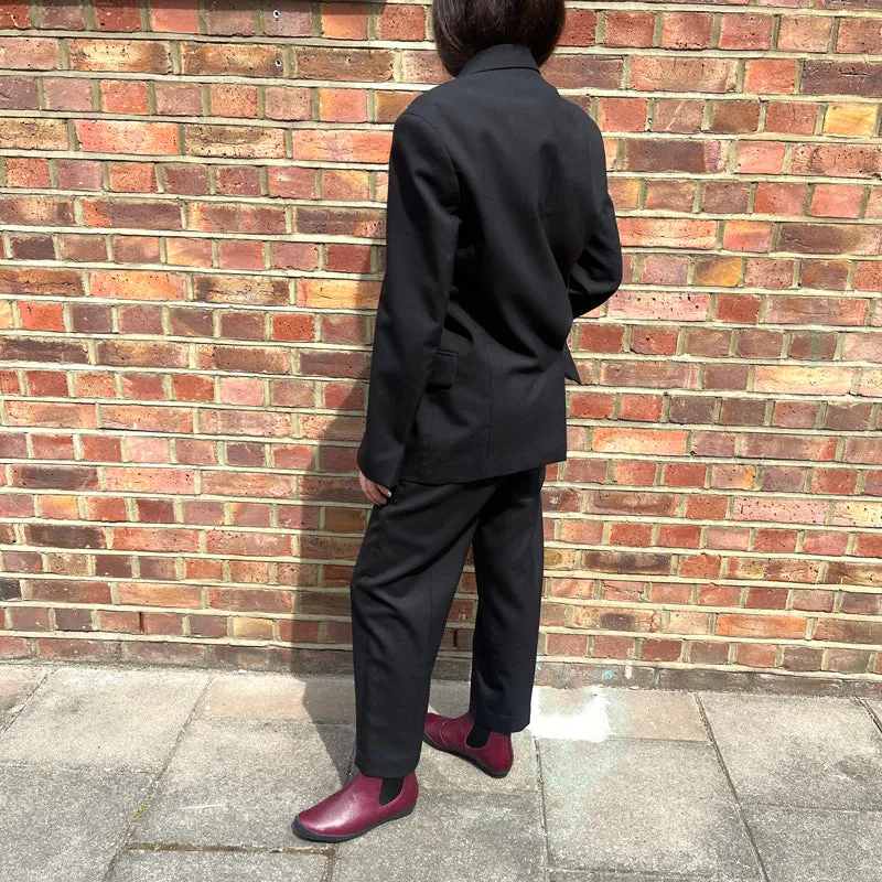 SS24 GEORGE Malbec | Leather Chelsea