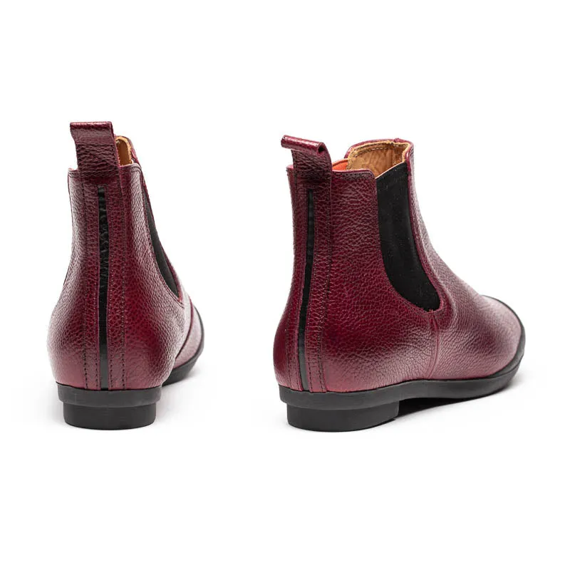 SS24 GEORGE Malbec | Leather Chelsea