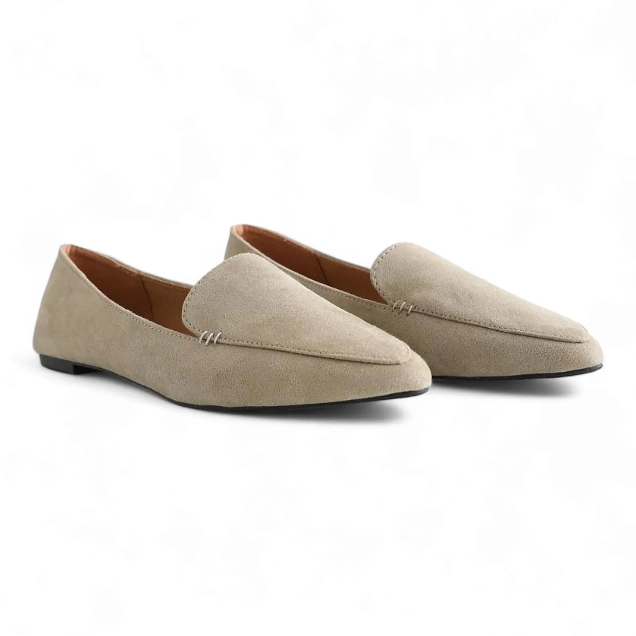 Suede Swirl Ballet Flat
