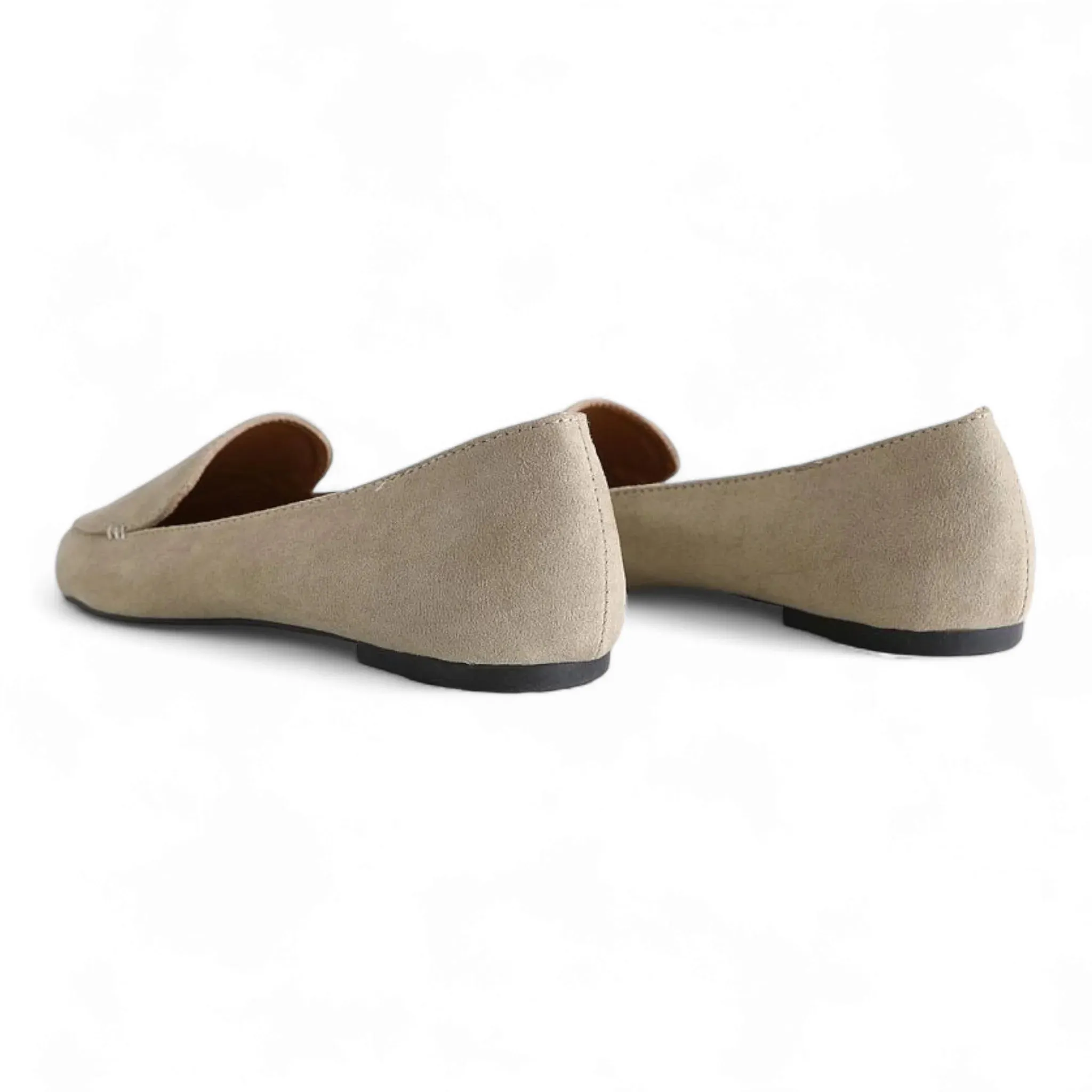 Suede Swirl Ballet Flat
