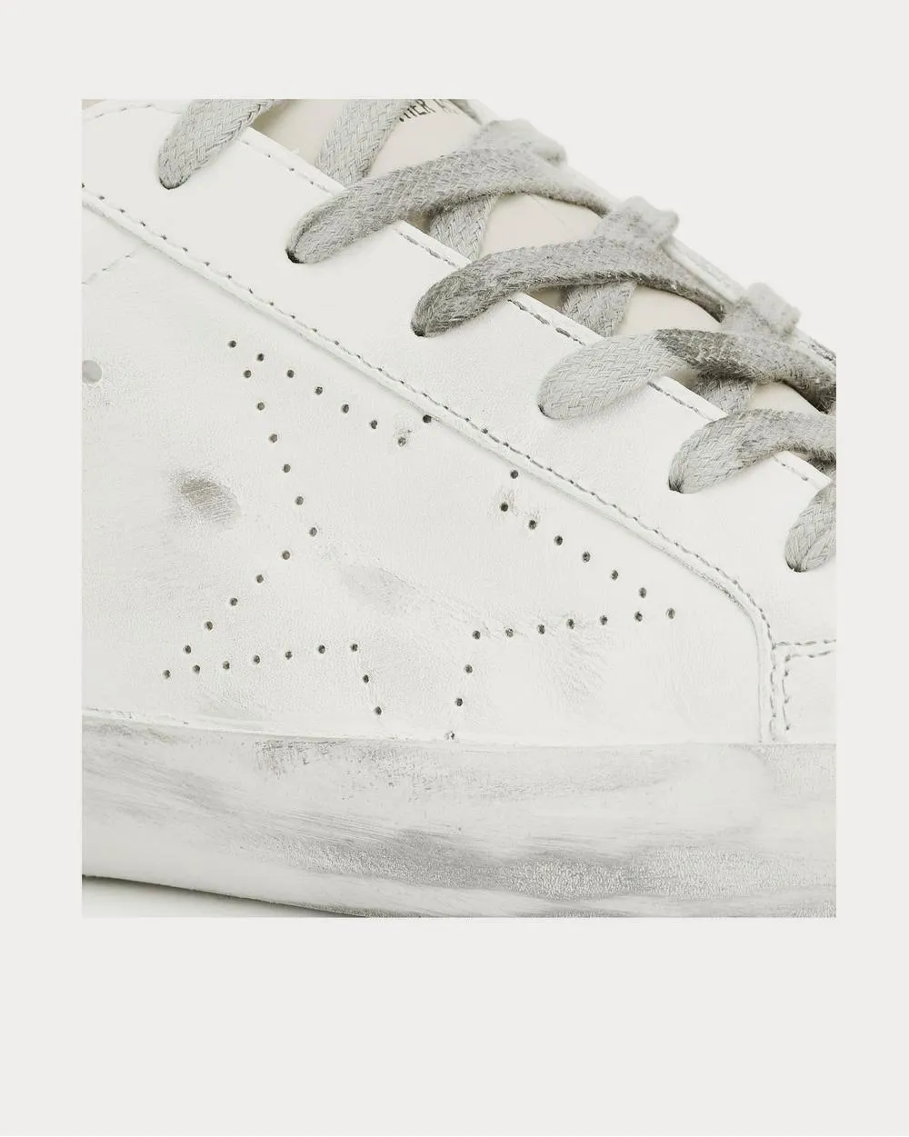 Superstar leather White Skate Low Top Sneakers