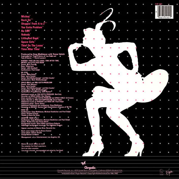 Toni Basil - Word Of Mouth (LP, Album, Ter) (NM or M-)