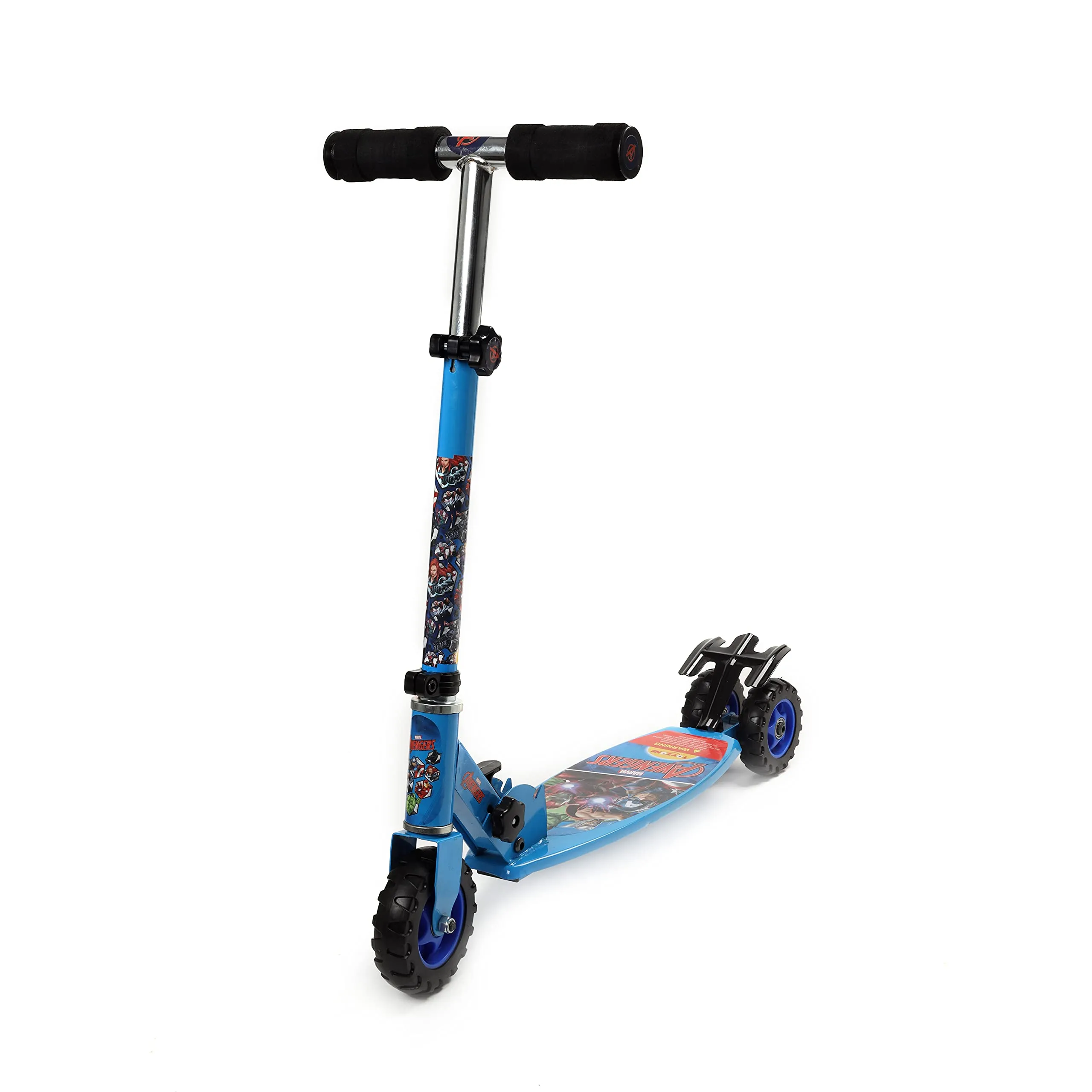 Toyzone Scooter Oval-66606 | Kids Scooter | Kids Skate | Skating Ride on| Smart Kick Scooter | Adjustable Height and Rear Brake | Foldable Scooter | for Kids Age 6  Years