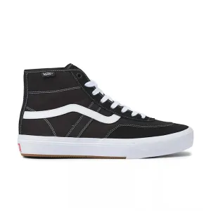 Vans Crockett High in Black/White