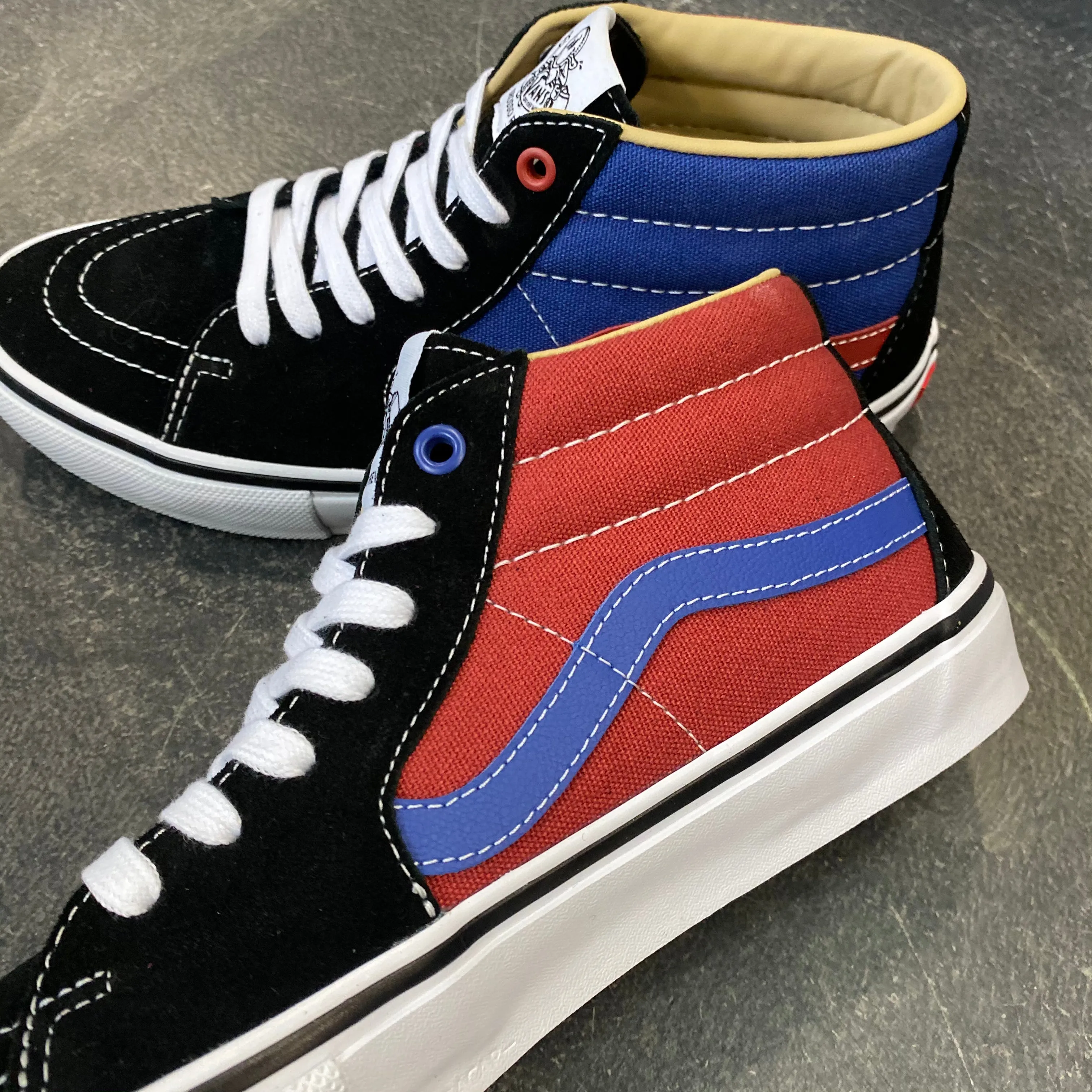 Vans Skate Grosso Mid University Red/Blue SALE
