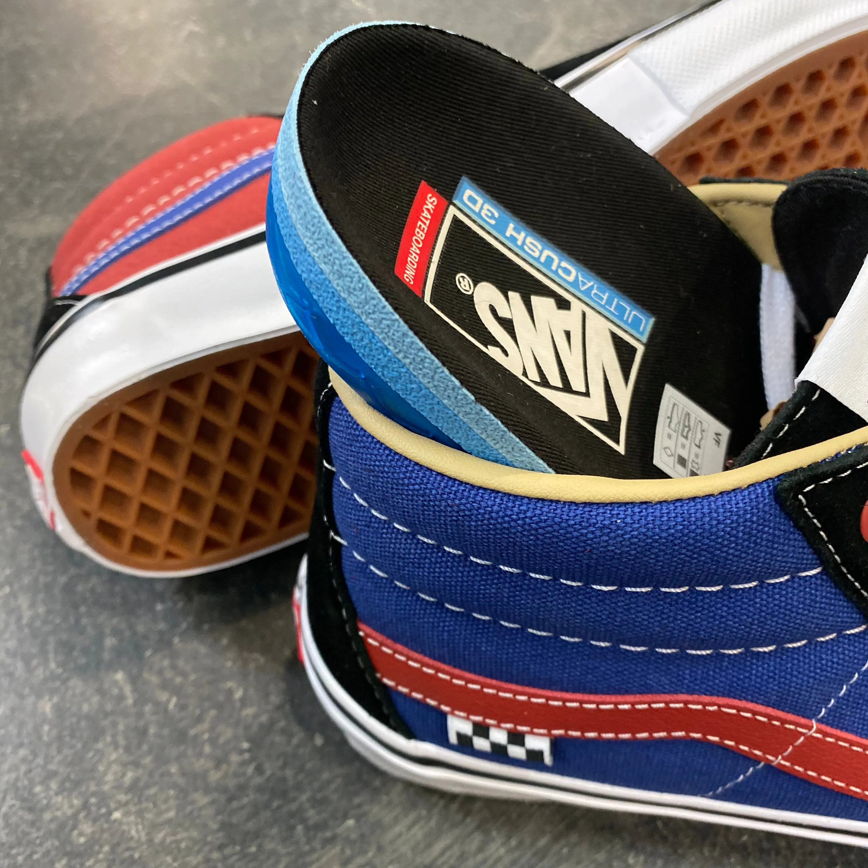 Vans Skate Grosso Mid University Red/Blue SALE
