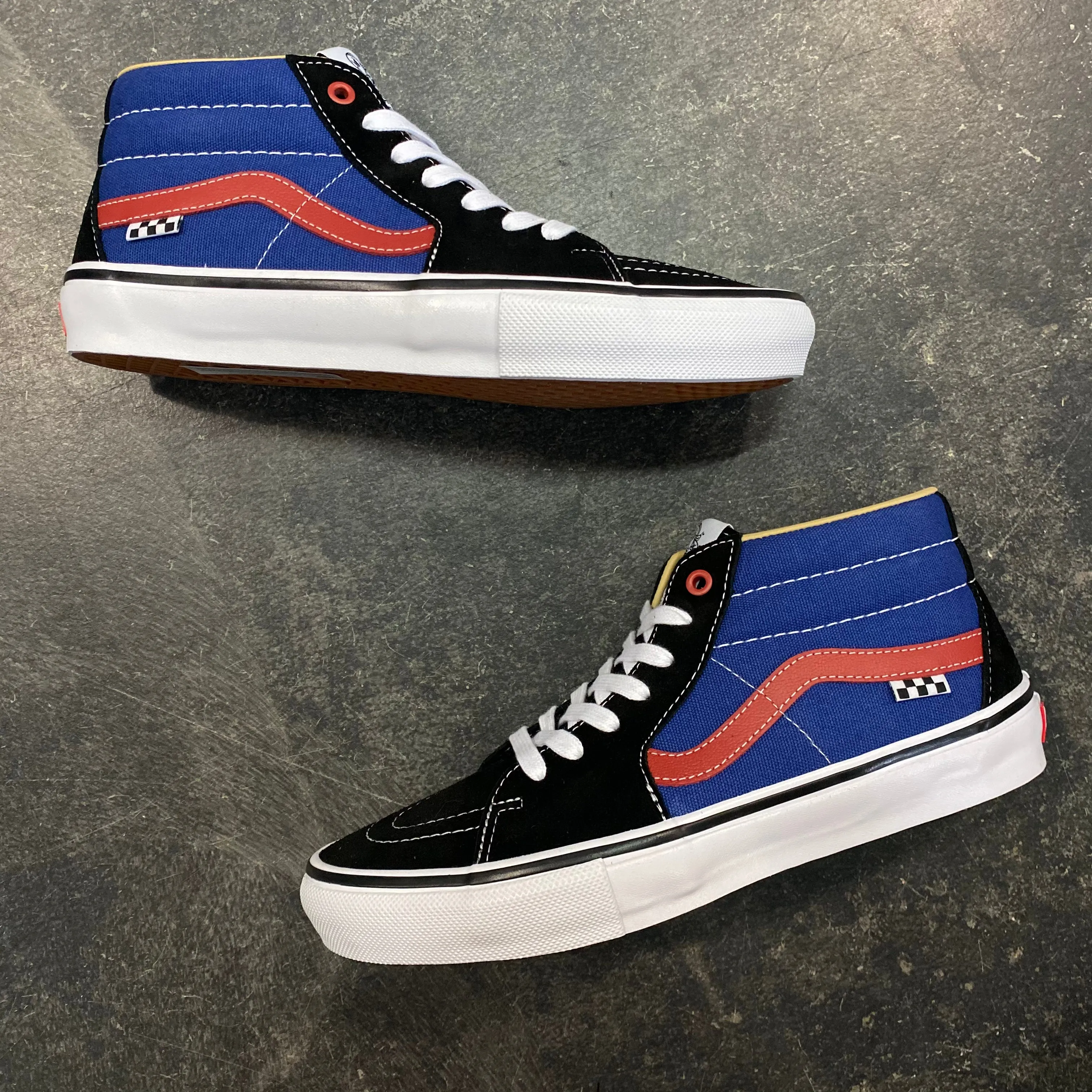 Vans Skate Grosso Mid University Red/Blue SALE