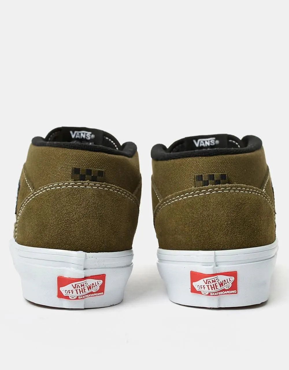 Vans Skate Half Cab Shoes - Dark Olive