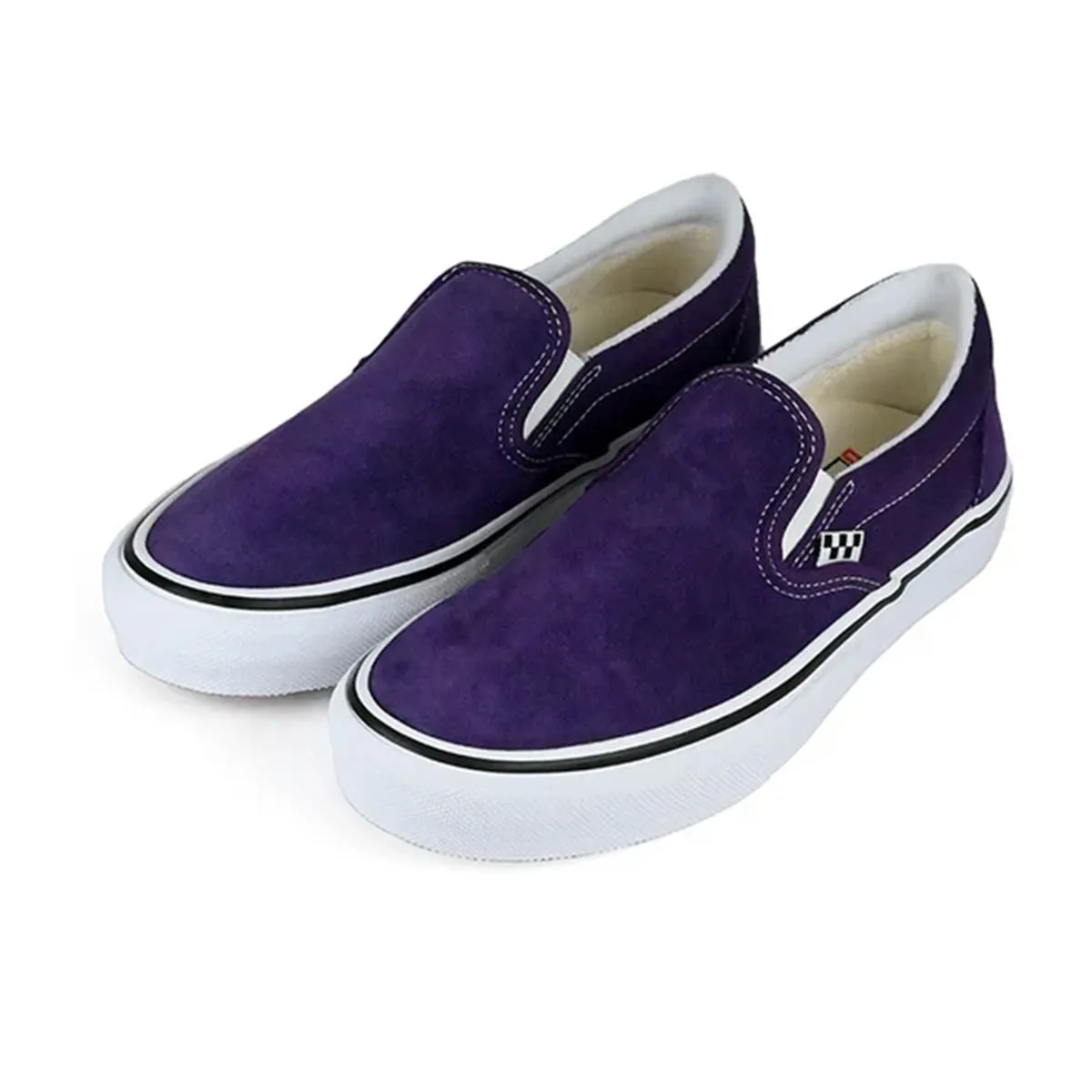 Vans - Skate Slip On Shoes Purple/Black