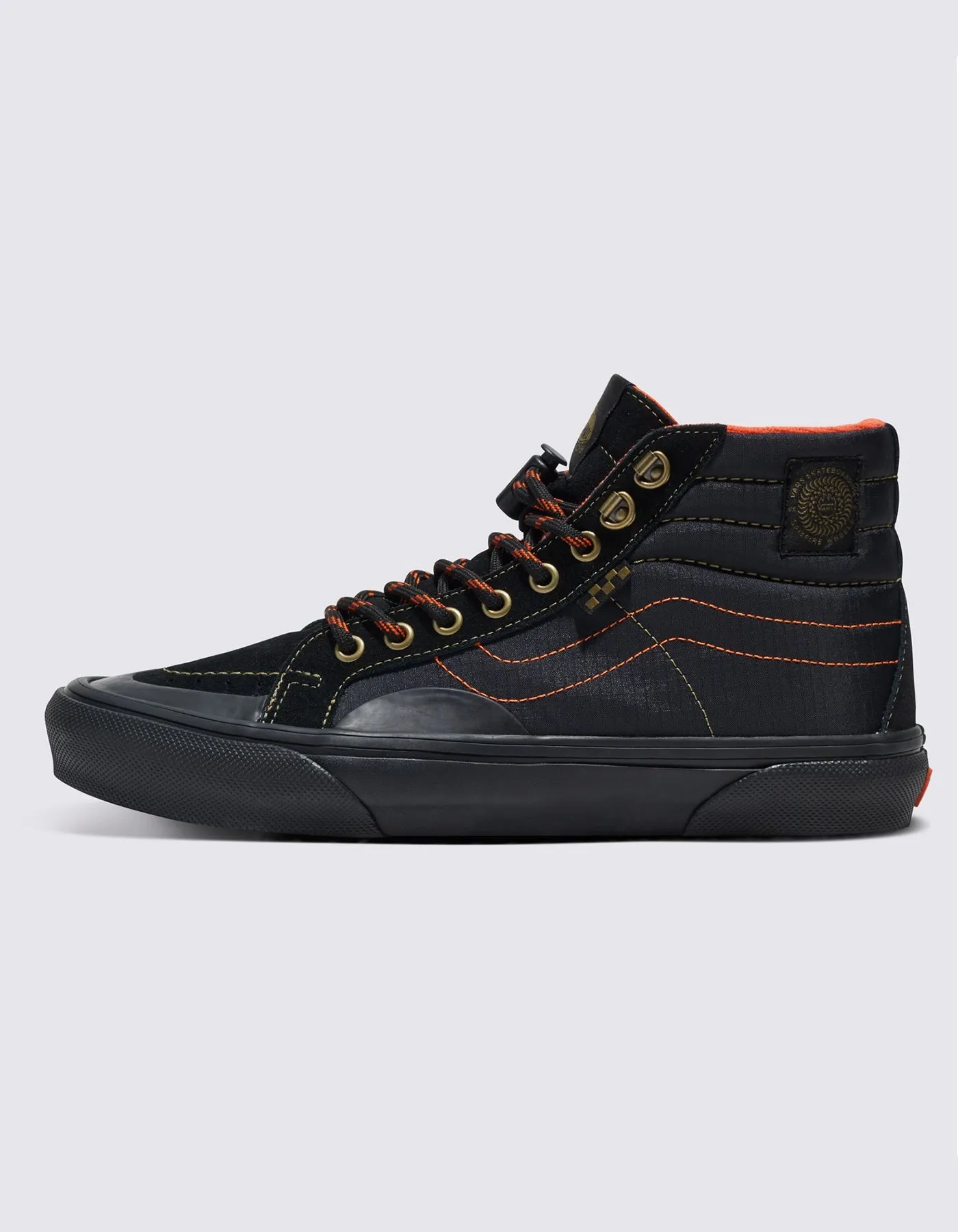 Vans x Spitfire Skate Sk8-hi Reissue Black/Flame Shoes