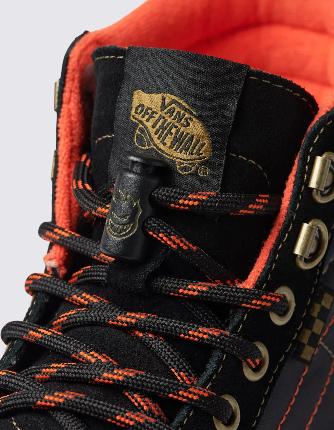 Vans x Spitfire Skate Sk8-hi Reissue Black/Flame Shoes