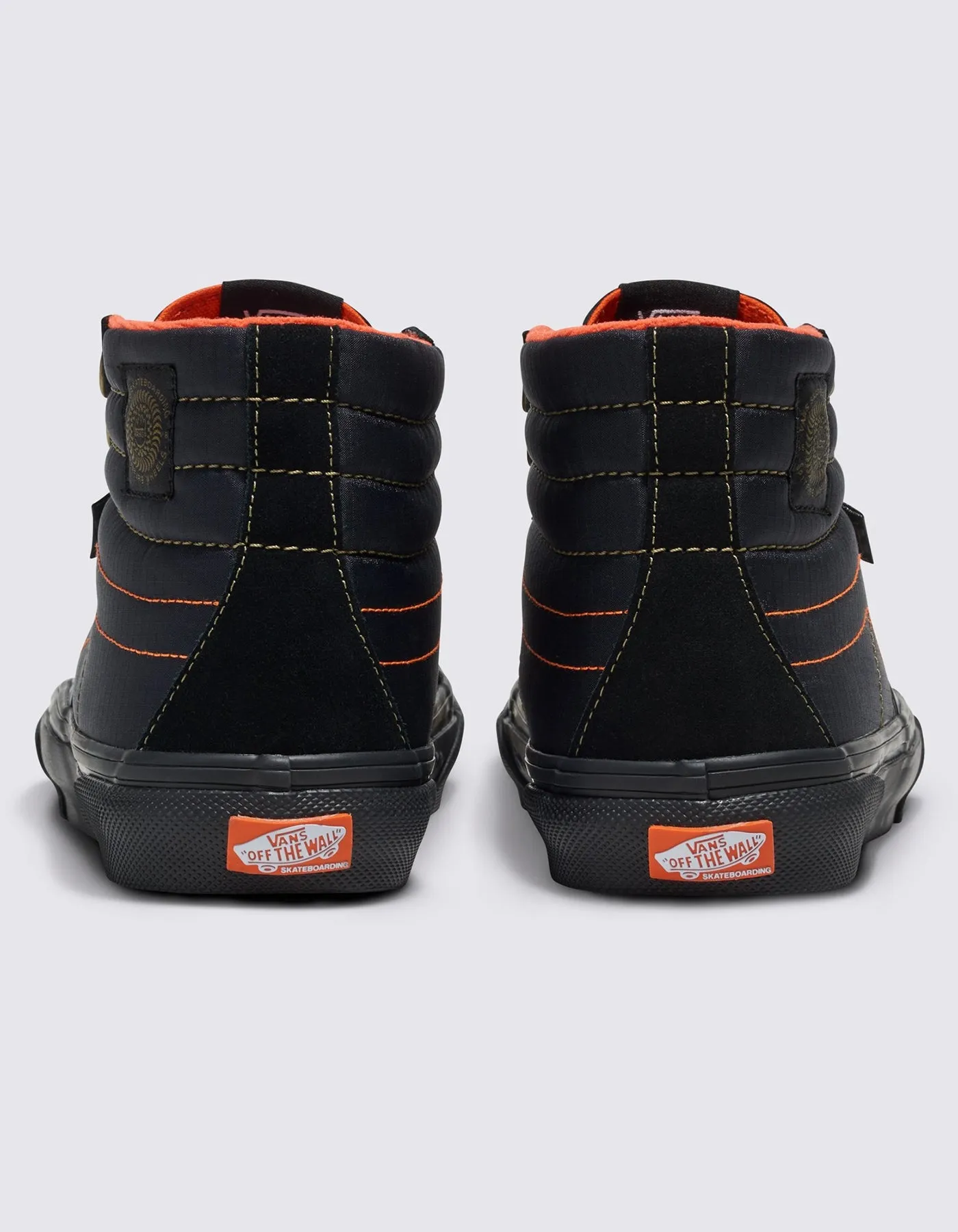Vans x Spitfire Skate Sk8-hi Reissue Black/Flame Shoes