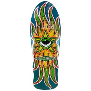 Vision 10.25" x 30" Joe Johnson Star Eye Blue Stain Skateboard Deck