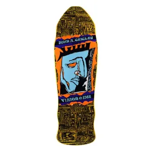 Vision 9.25"x29.5" Grigley 2 Mini Yellow Stain Skateboard Deck