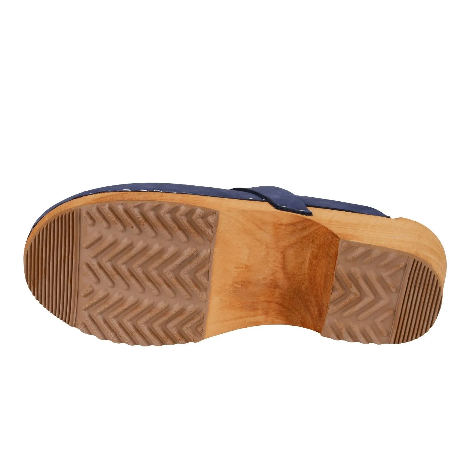 VollsjÃ¶ Women Clogs Made Wood & Leather Slippers 8 Light Brown Pair Of Shoes